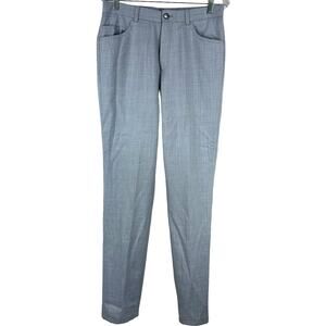 Men's Light Gray Dress Chinos - Slim Tapered Fit